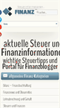 Mobile Screenshot of buchhaltung-blog.de